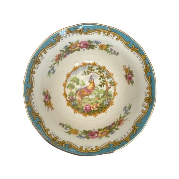 Vintage Royal Albert Bone China England Chelsea Bird Small Bowl - Picture 7 of 10